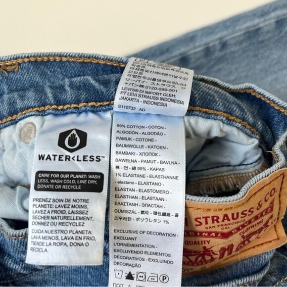 Levi's Premium 501 Skinny High Rise Button Fly WOMEN'S JEANS Size 26 - Picture 8 of 12